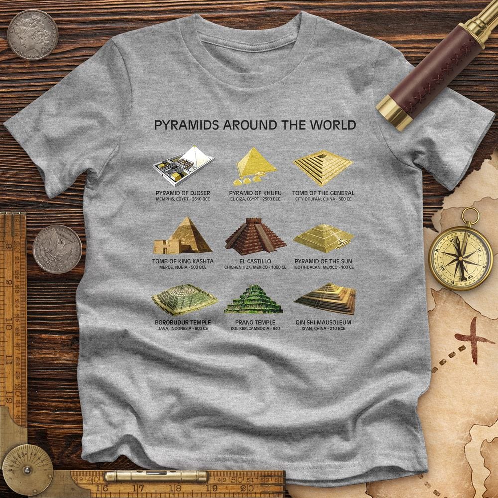 Pyramids Of The World Premium Quality Tee
