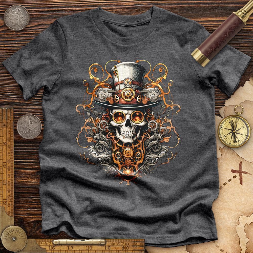 Skull Steampunk Premium Quality Tee