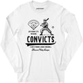 Jefferson City Convicts - Missouri - Vintage Defunct Baseball Teams - Long Sleeve