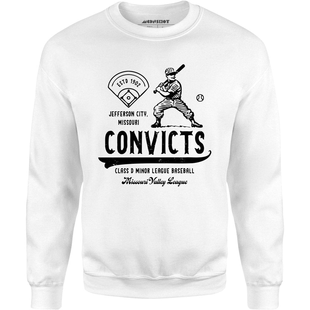 Jefferson City Convicts - Missouri - Vintage Defunct Baseball Teams - Unisex