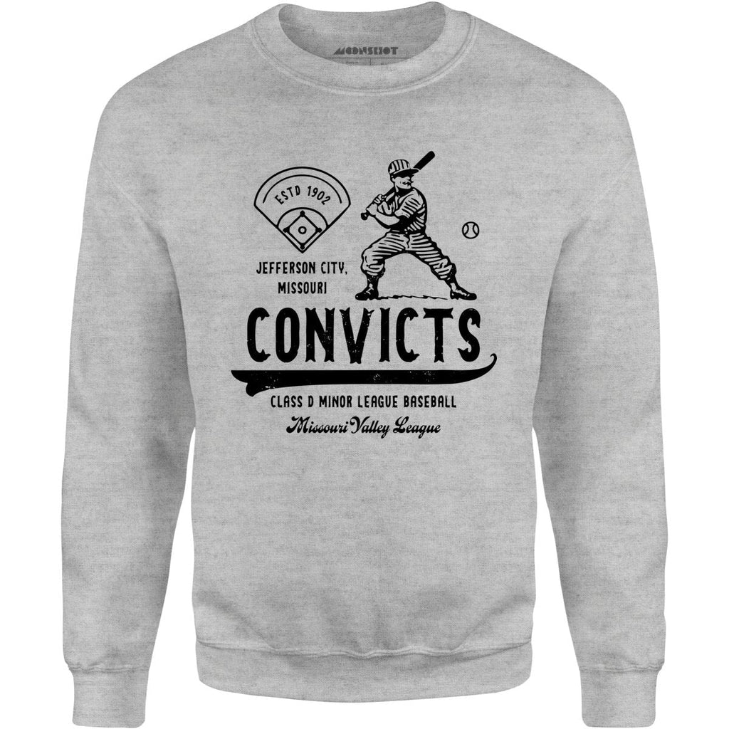 Jefferson City Convicts - Missouri - Vintage Defunct Baseball Teams - Unisex