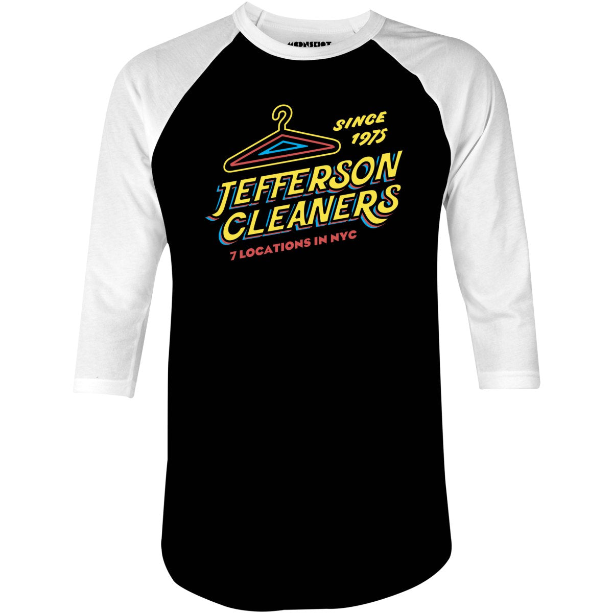 Jefferson Cleaners - 3/4 Sleeve Raglan