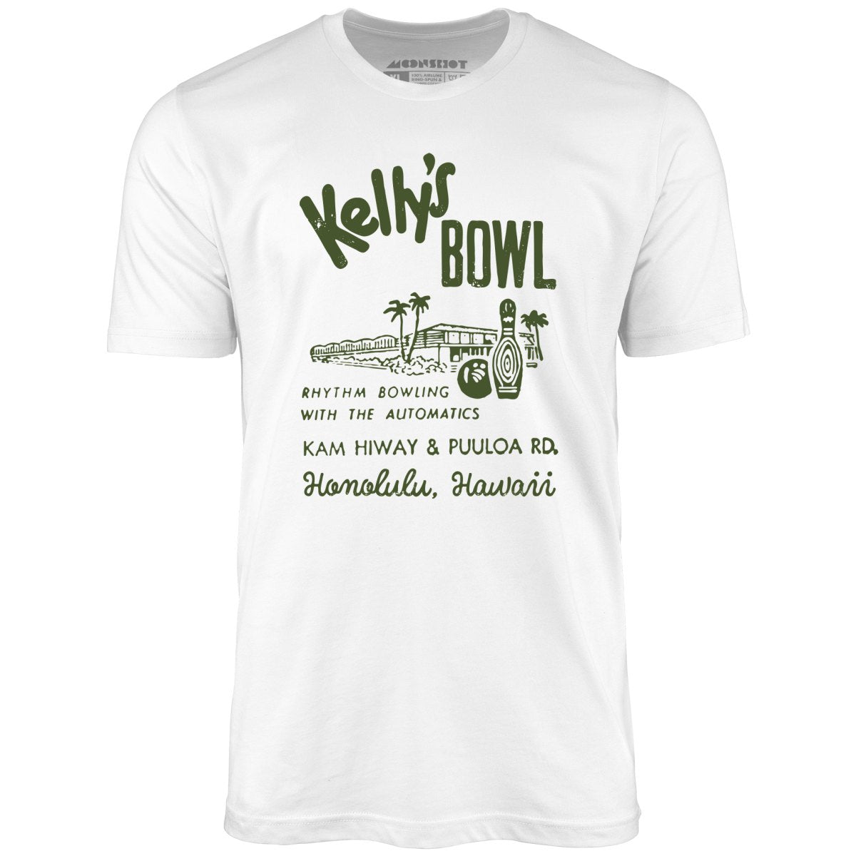 Kelly's Bowl - Honolulu, HI - Vintage Bowling Alley - Unisex