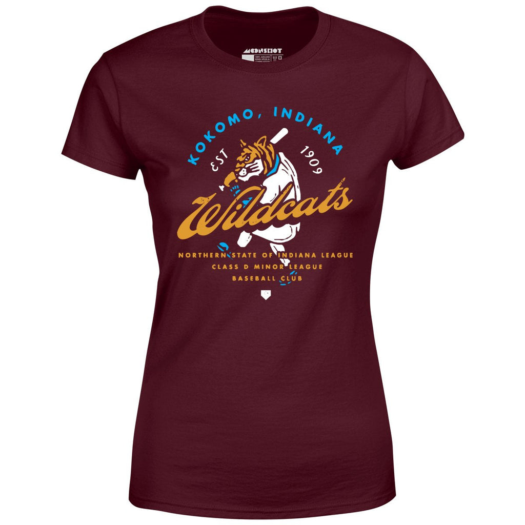 Kokomo Wildcats - Indiana - Vintage Defunct Baseball Teams - Women's