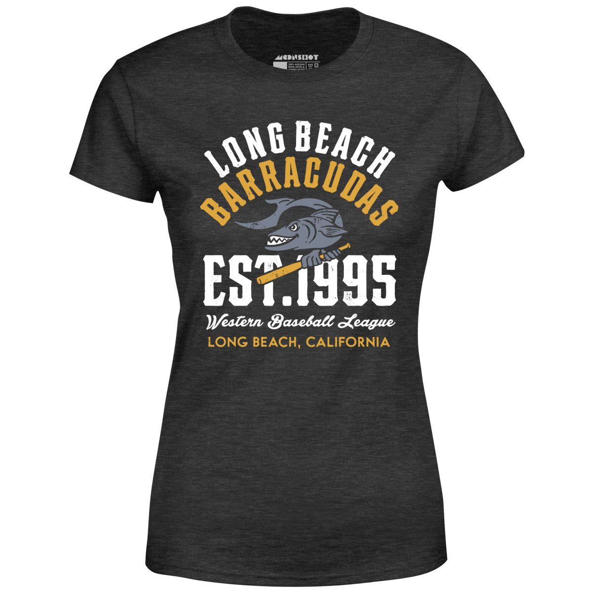 Long Beach Barracudas - California - Vintage Defunct Baseball Teams - Women's