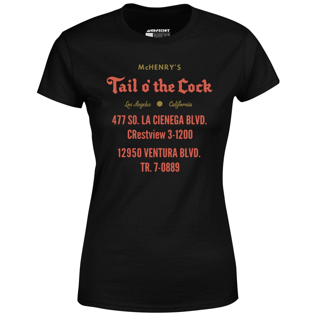 McHenry's Tail o' the Cock - Los Angeles, CA - Vintage Restaurant - Women's