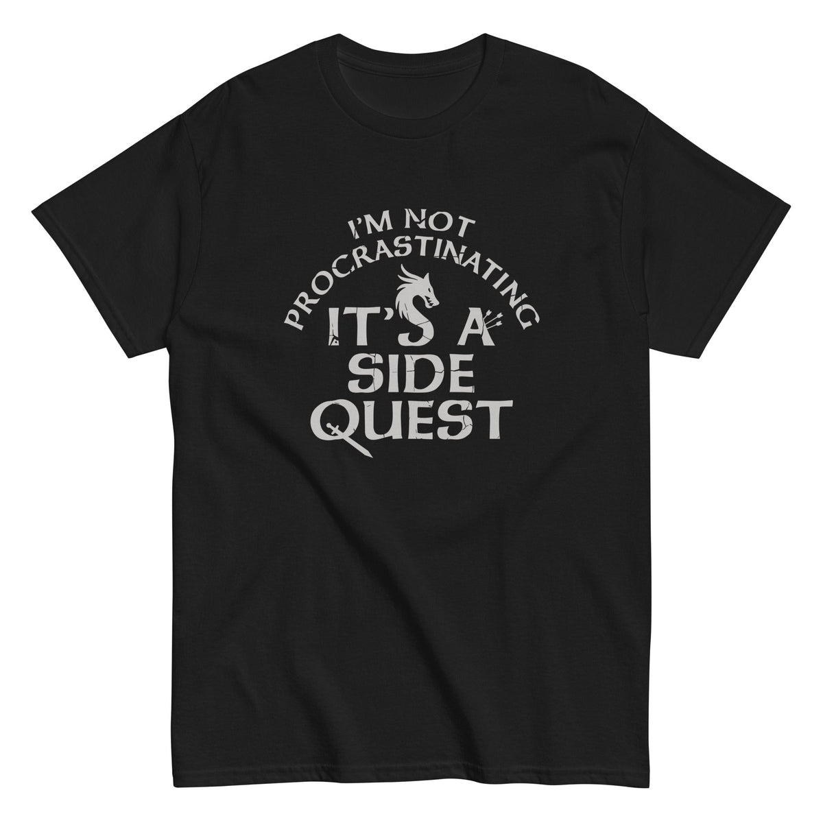 I'm Not Procrastinating, It's A Side Quest Men's Classic Tee