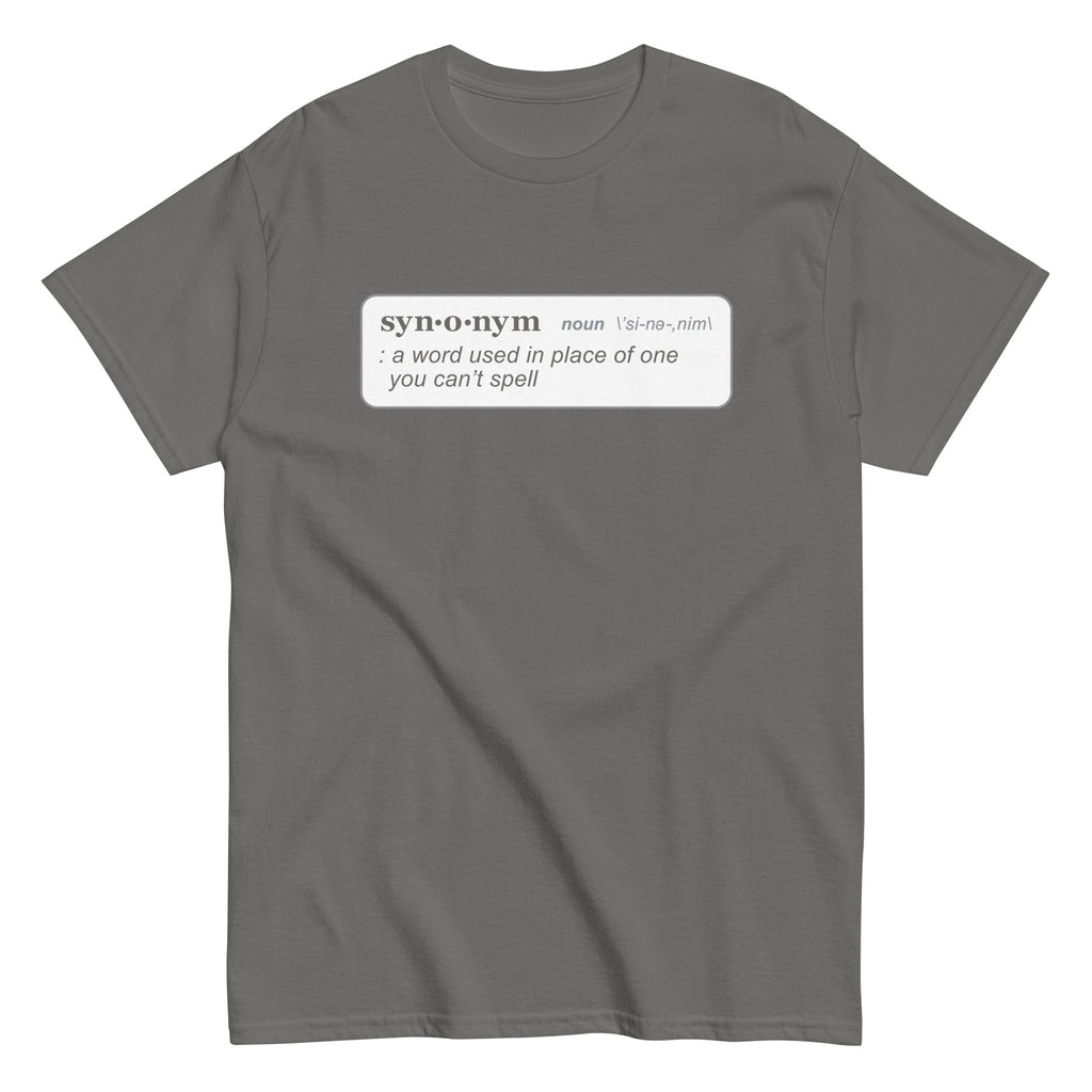 Synonym Definition Men's Classic Tee