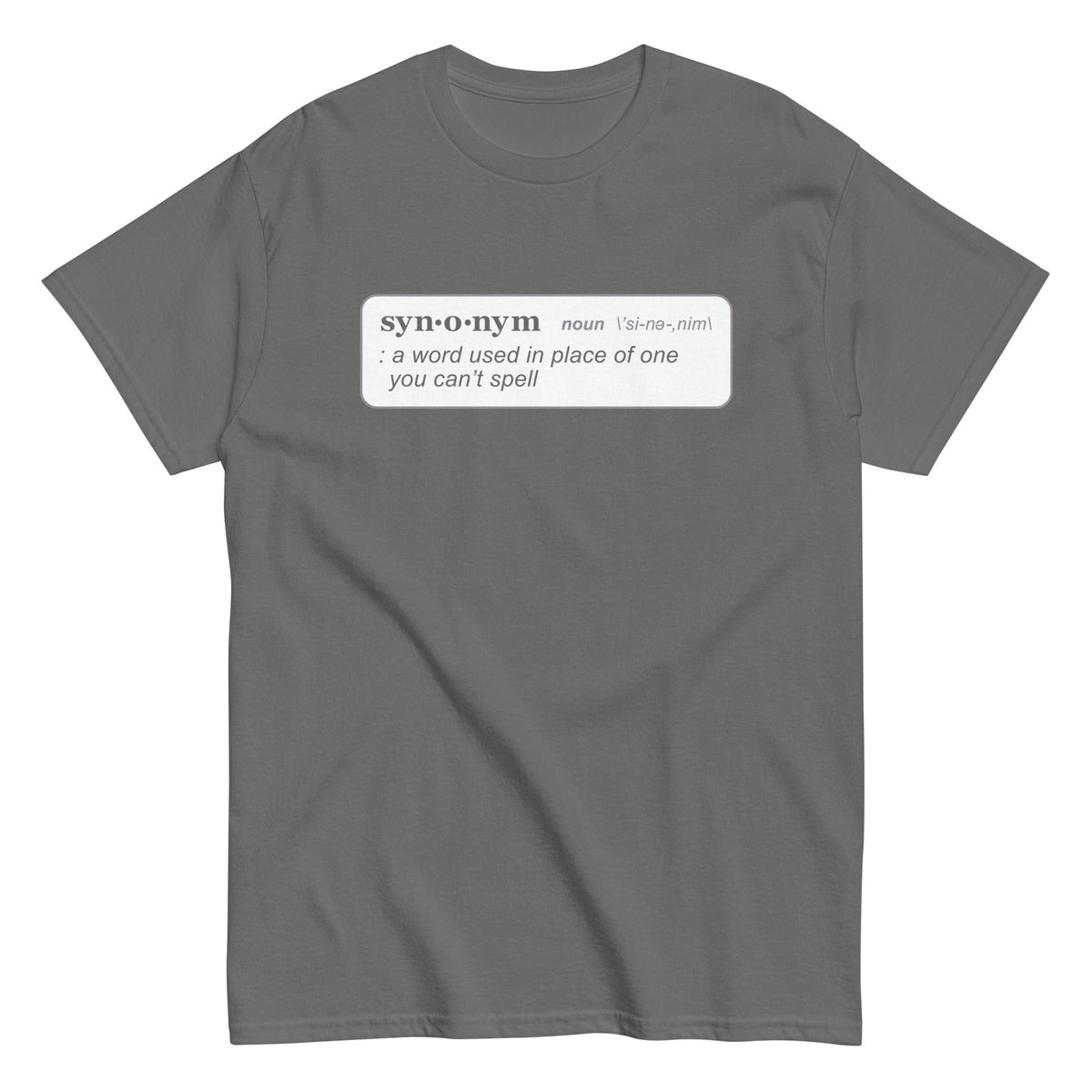 Synonym Definition Men's Classic Tee