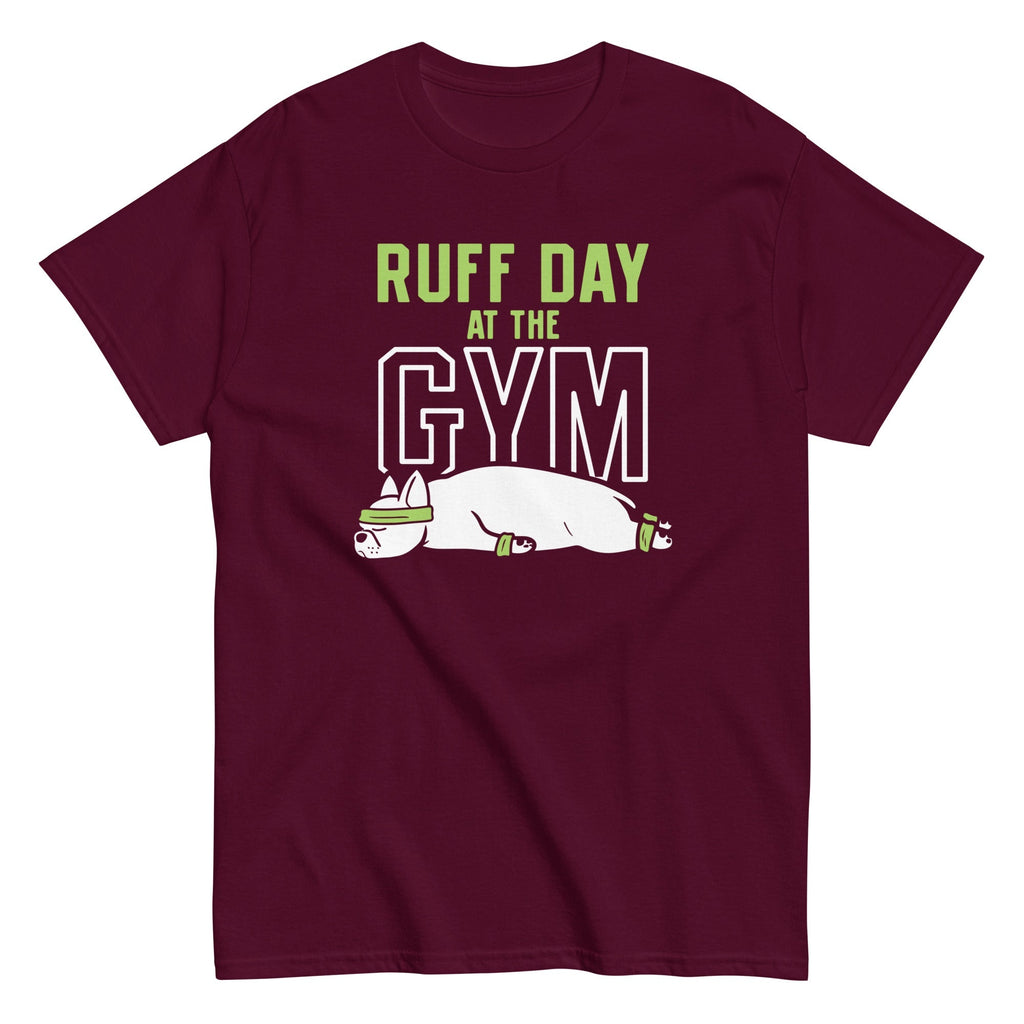 Ruff Day At The Gym Men's Classic Tee