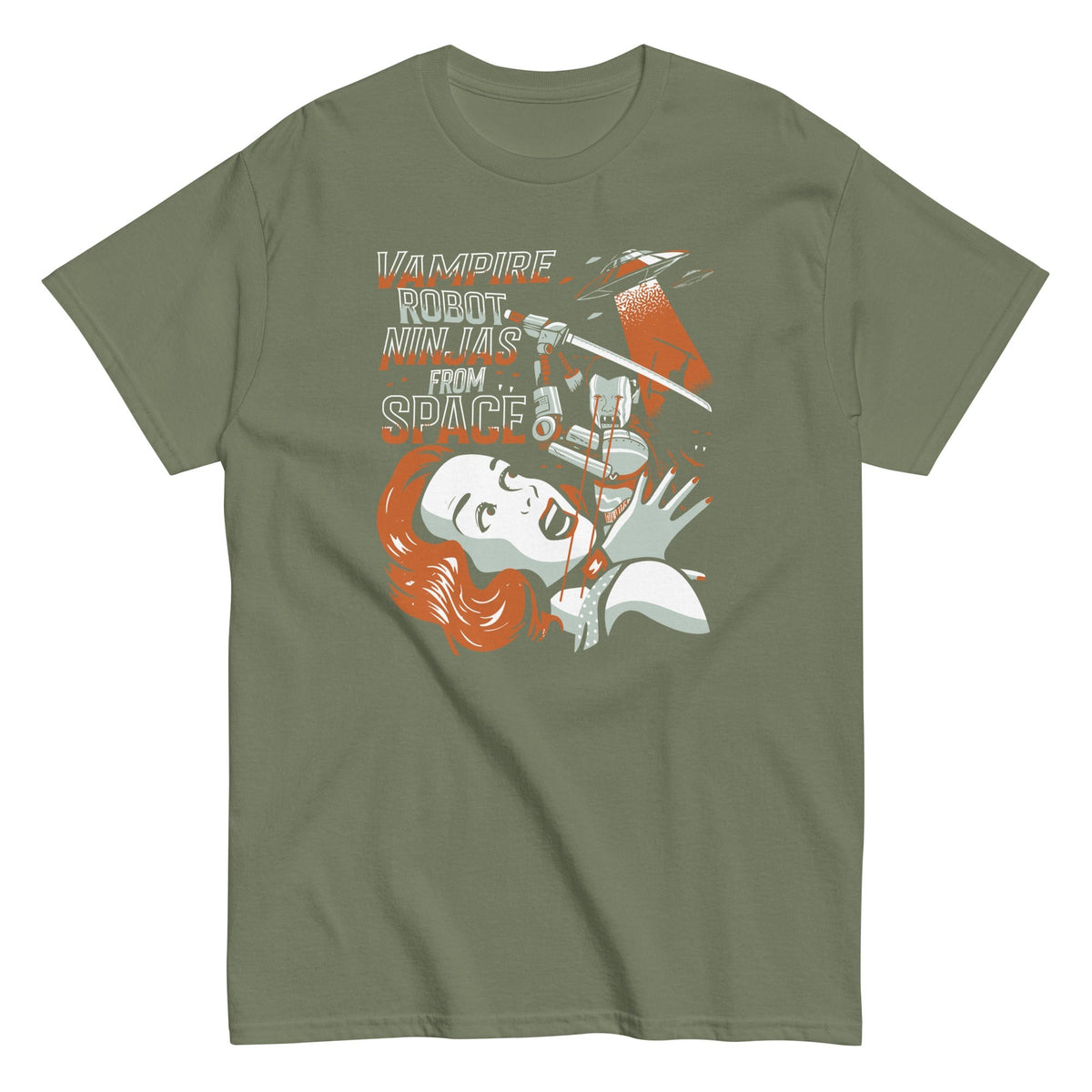 Vampire Robot Ninja From Space Men's Classic Tee