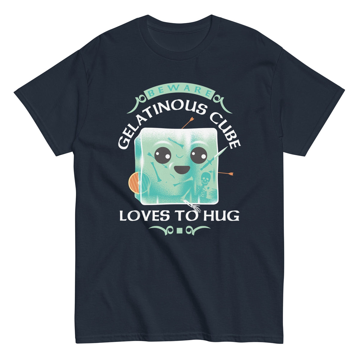 Gelatinous Cube Loves To Hug Men's Classic Tee