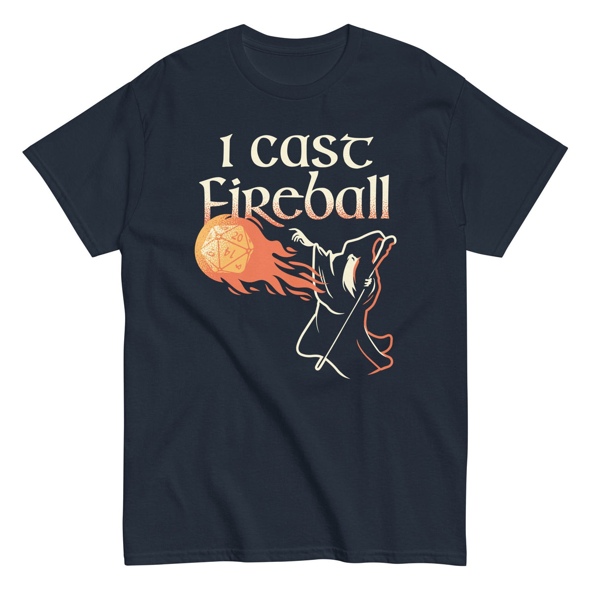 I Cast Fireball Men's Classic Tee