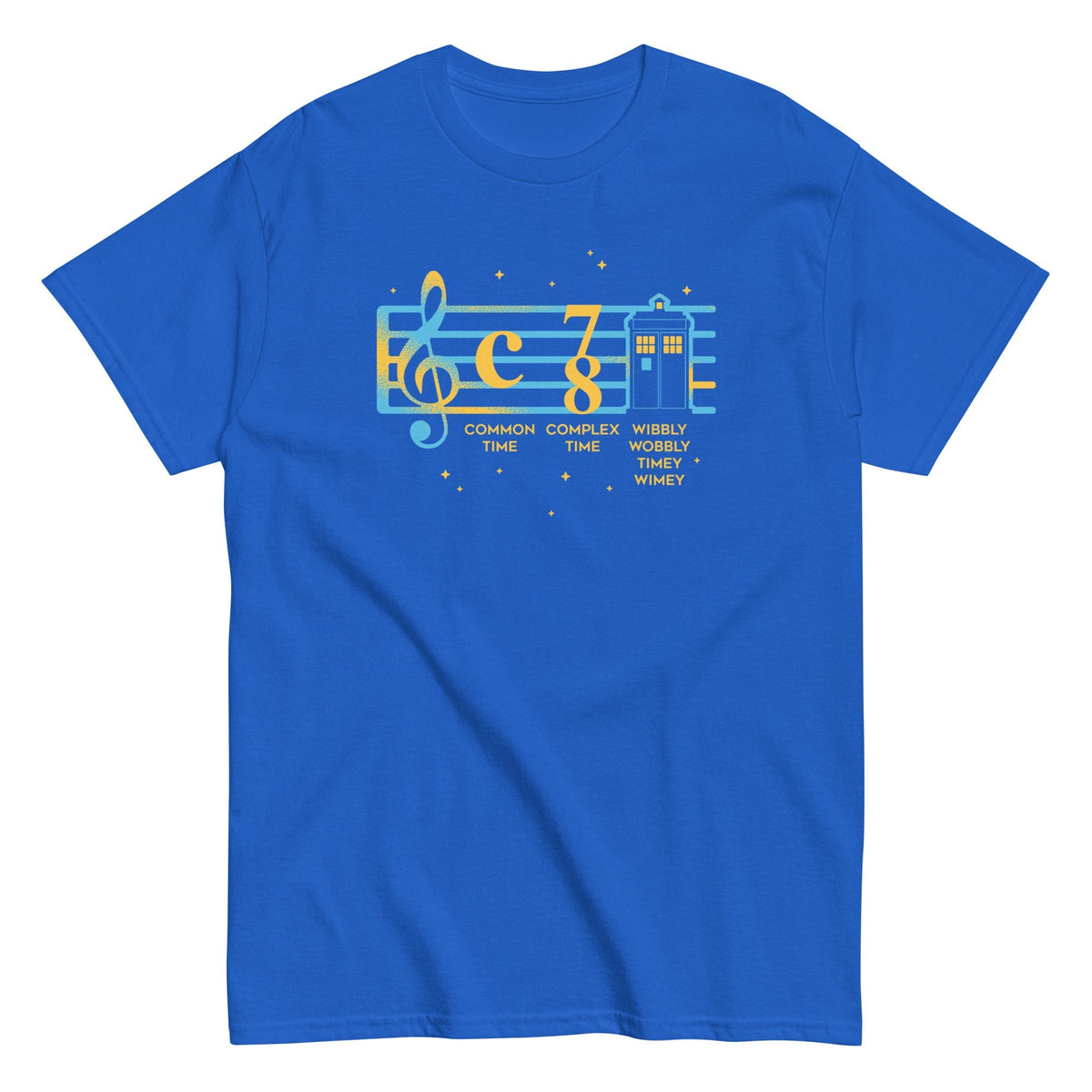 Wibbly Wobbly Timey Wimey Men's Classic Tee