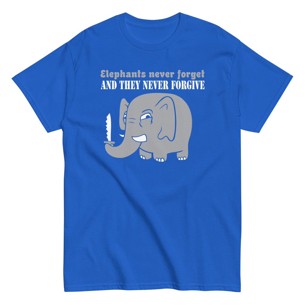 Elephants Never Forgive Men's Classic Tee