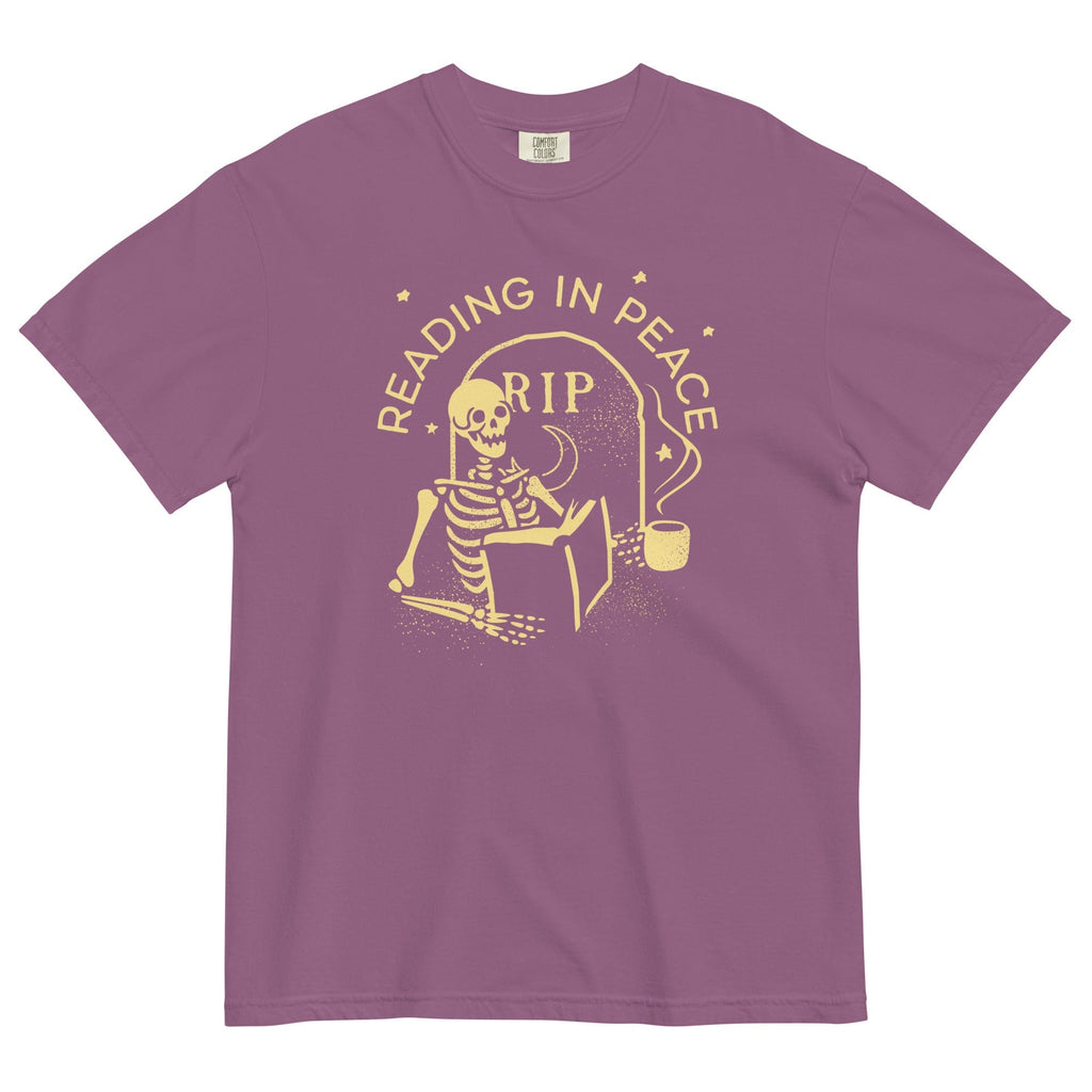 Reading In Peace Men's Relaxed Fit Tee