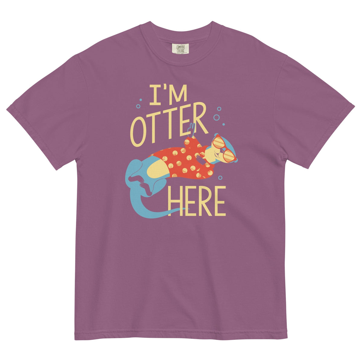 I'm Otter Here Men's Relaxed Fit Tee