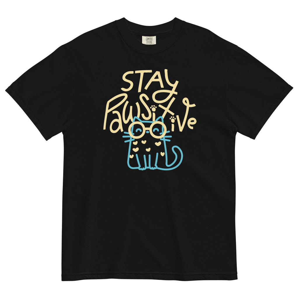 Stay Pawsitive Men's Relaxed Fit Tee