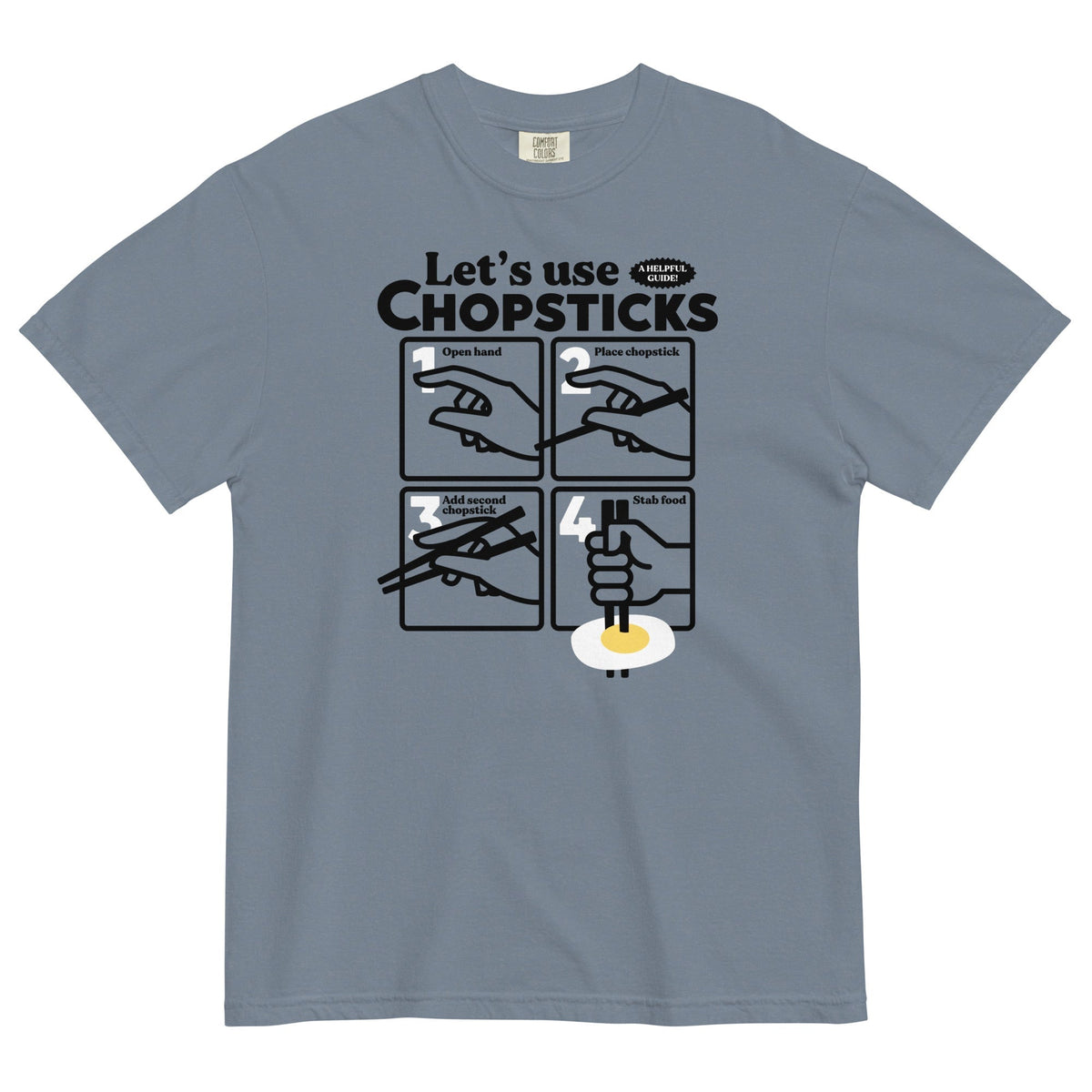 Let's Use Chopsticks Men's Relaxed Fit Tee