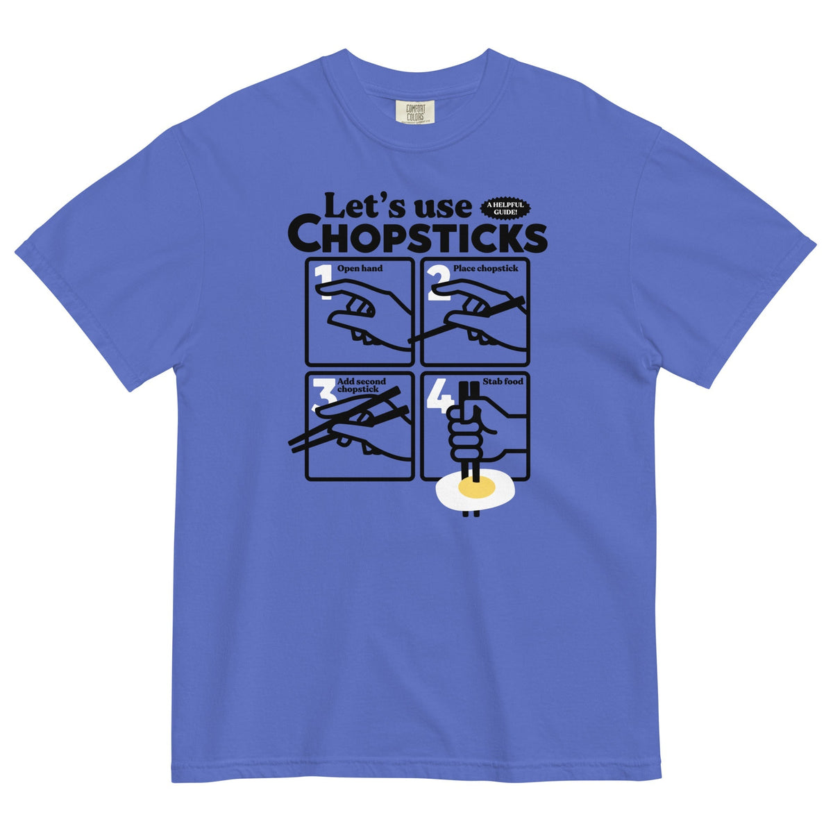 Let's Use Chopsticks Men's Relaxed Fit Tee