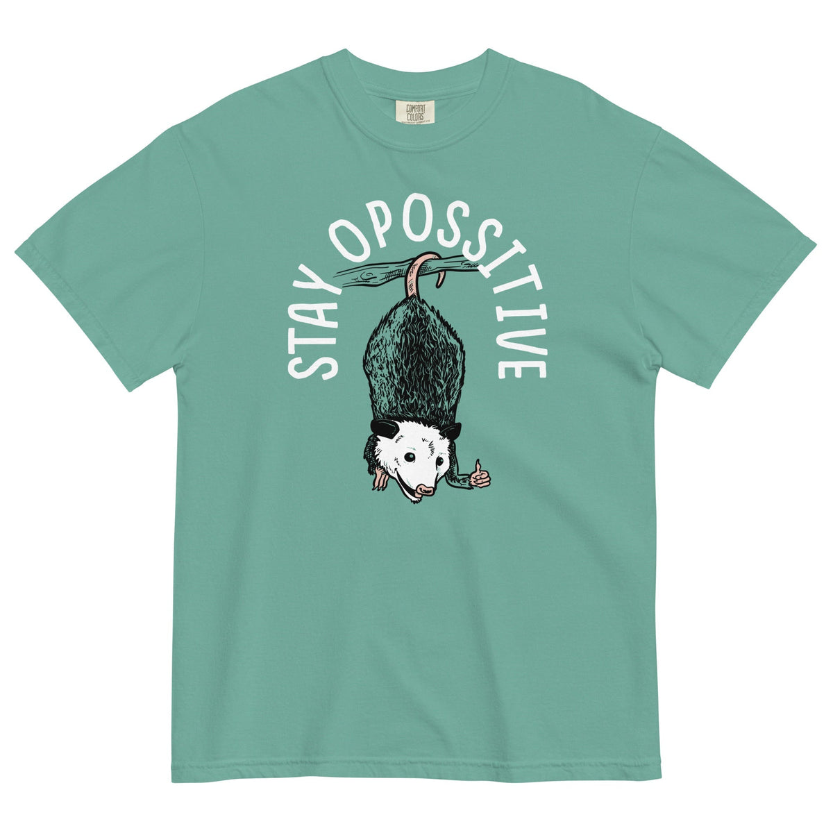 Stay Opossitive Men's Relaxed Fit Tee