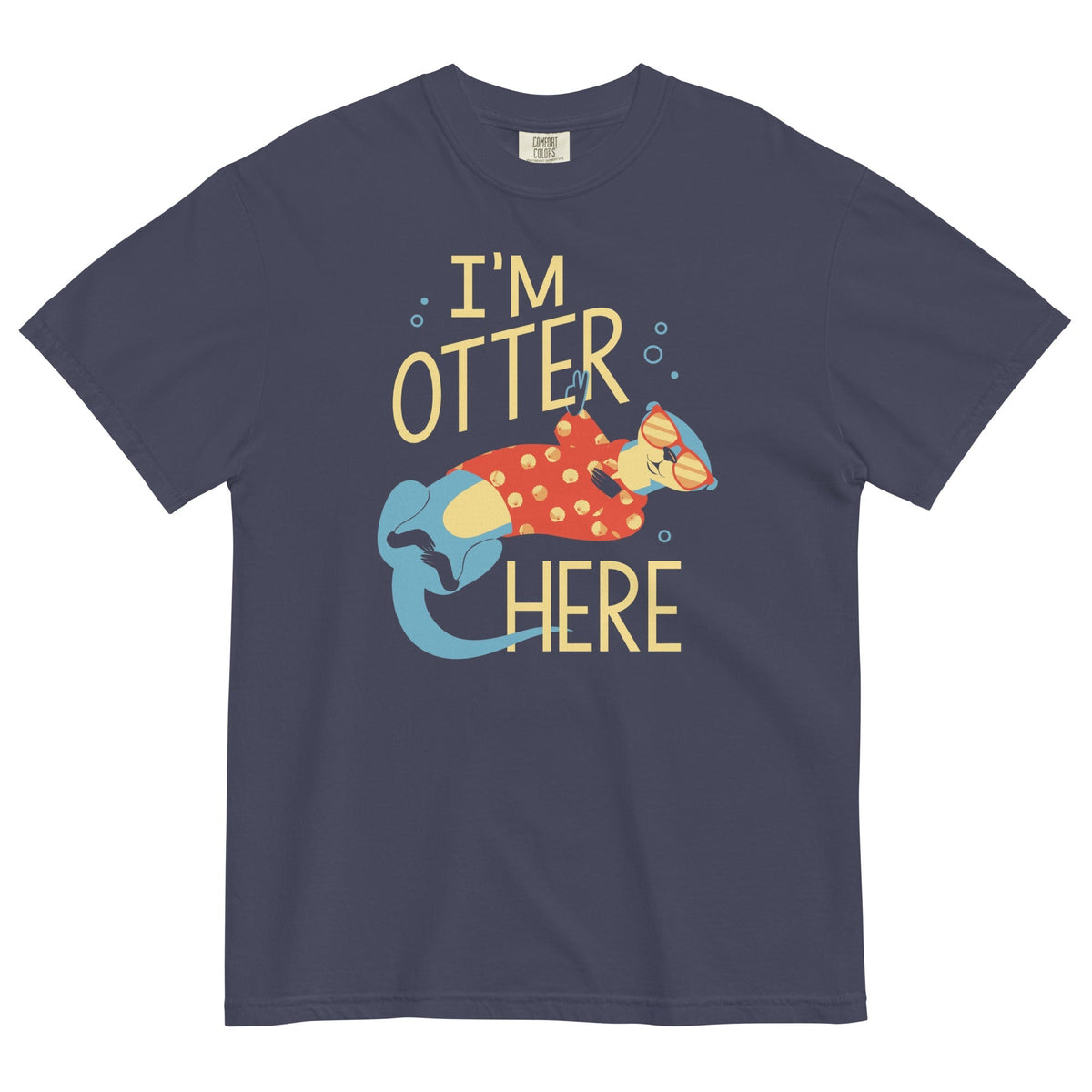 I'm Otter Here Men's Relaxed Fit Tee