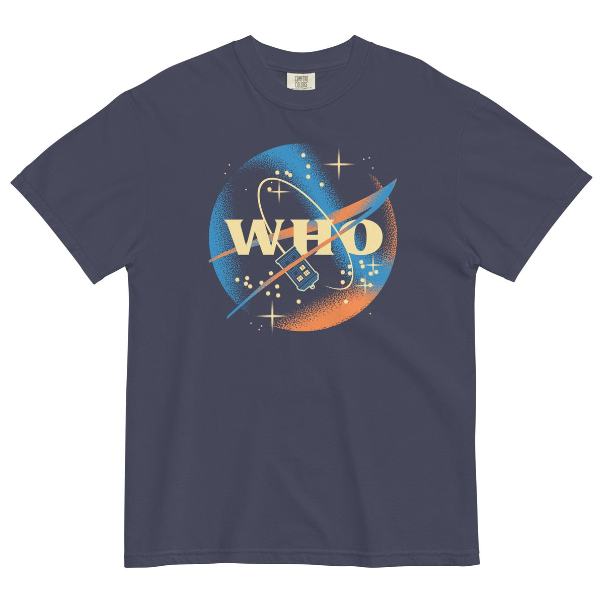 Who Space Administration Men's Relaxed Fit Tee