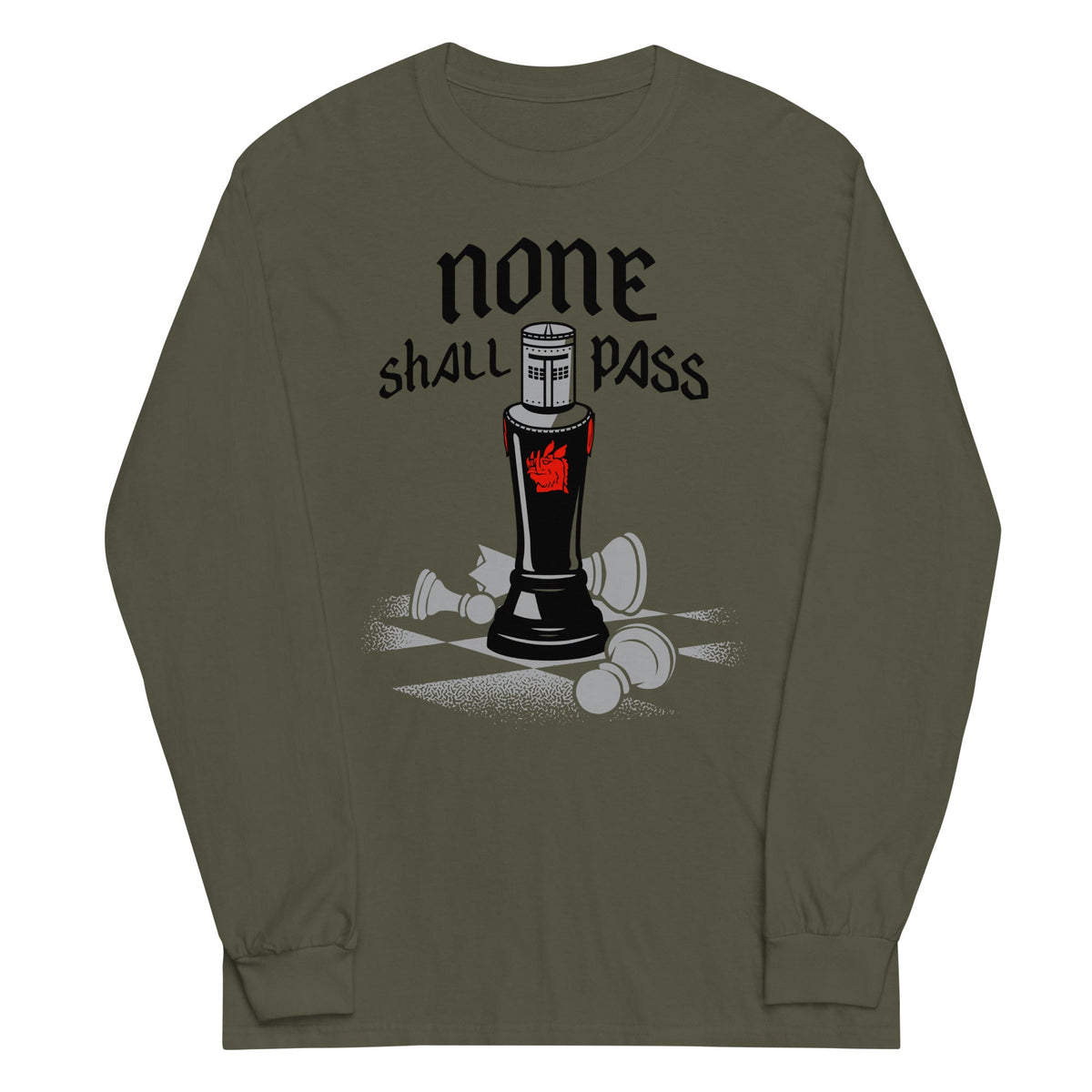 None Shall Pass Black Knight Unisex