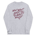 Who? What? When? Where? Wine? Unisex