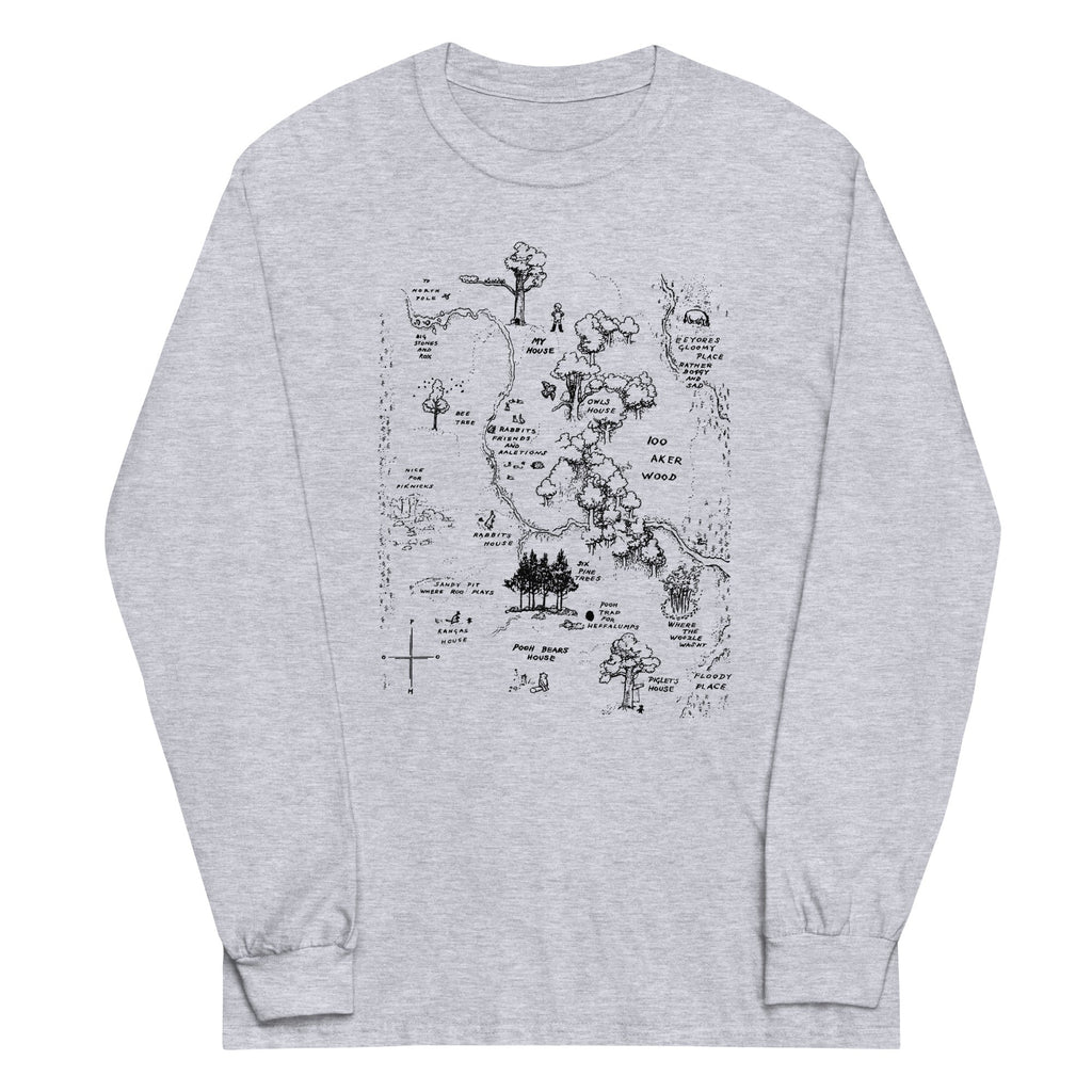 100 Acre Map Unisex
