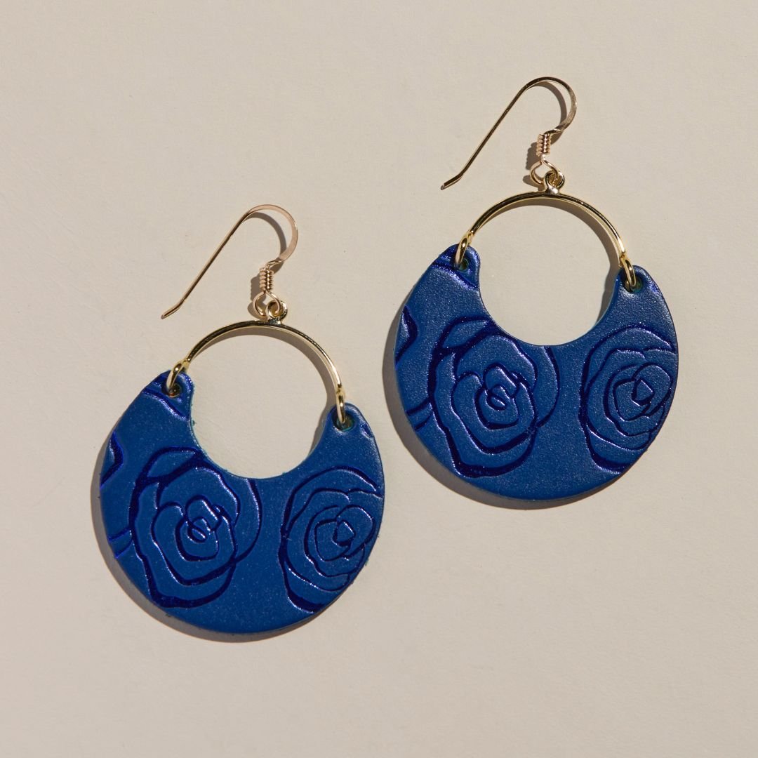 Navy Rosette Ninas