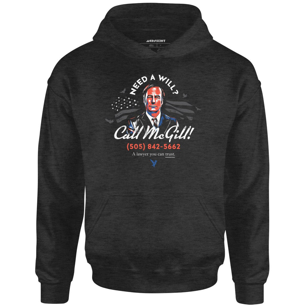 Need a Will? Call McGill - Unisex