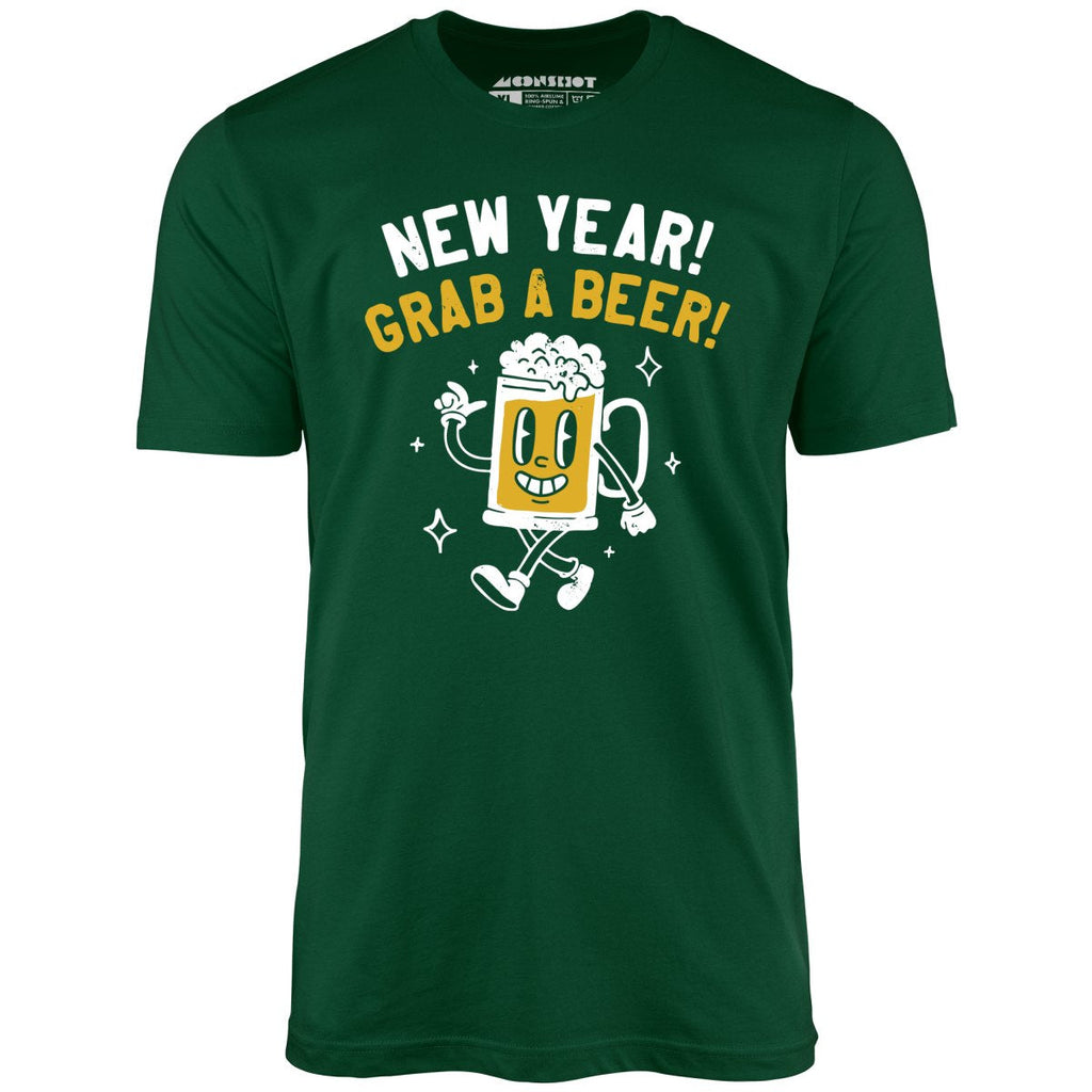 New Year Grab a Beer - Unisex