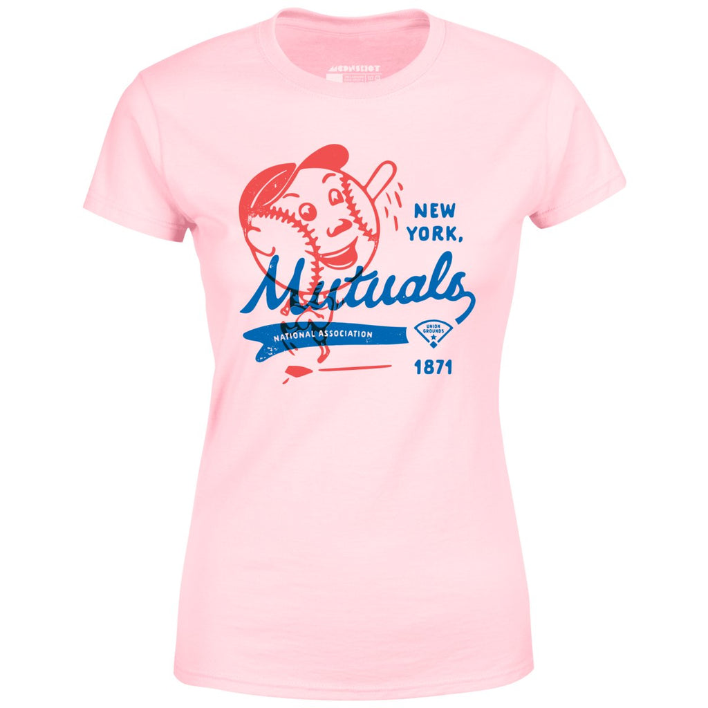 New York Mutuals - Vintage Defunct Baseball Teams - Women's
