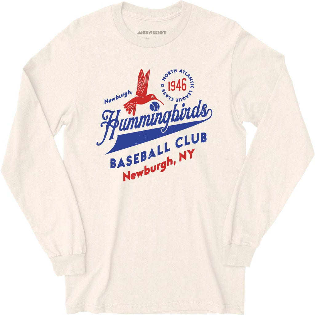 Newburgh Hummingbirds - New York - Vintage Defunct Baseball Teams - Long Sleeve