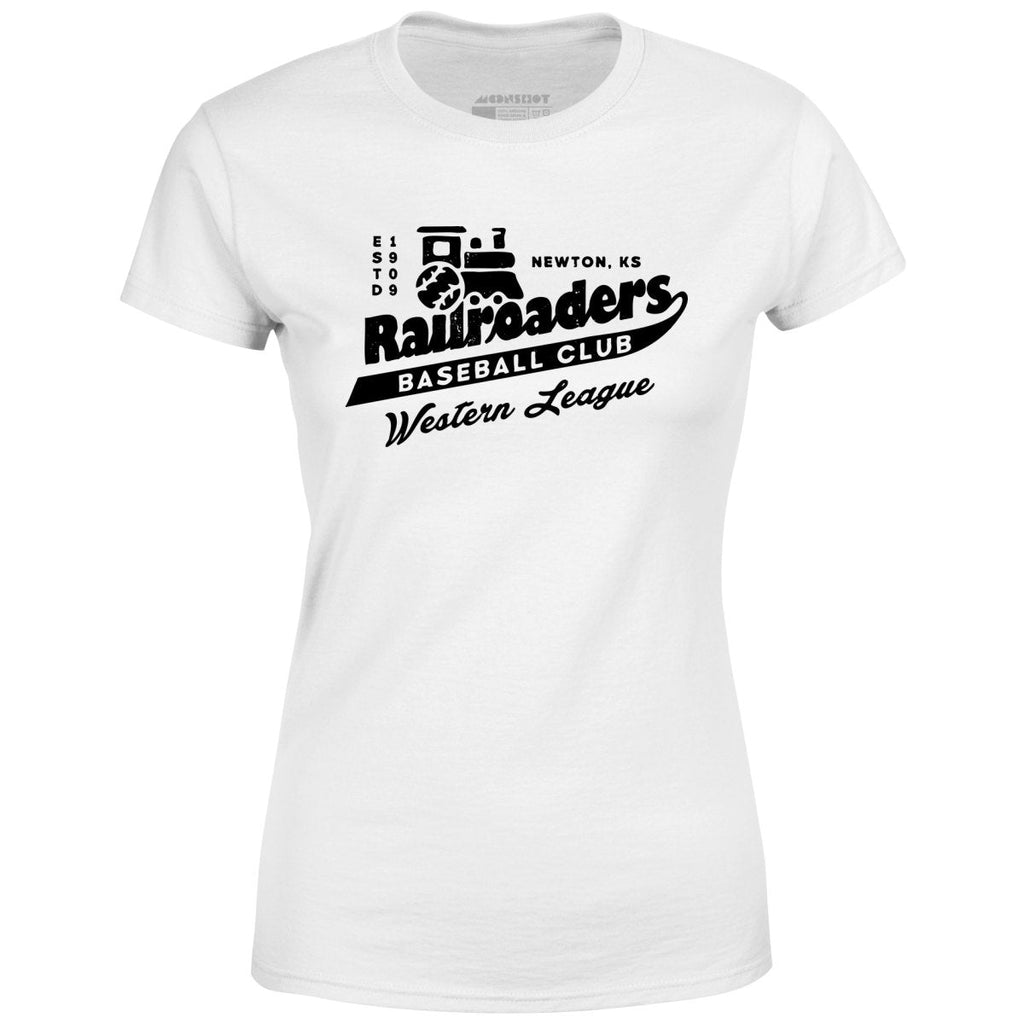 Newton Railroaders - Kansas - Vintage Defunct Baseball Teams - Women's