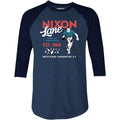 Nixon Lane - Washington D.C. - Vintage Bowling Alley - 3/4 Sleeve Raglan