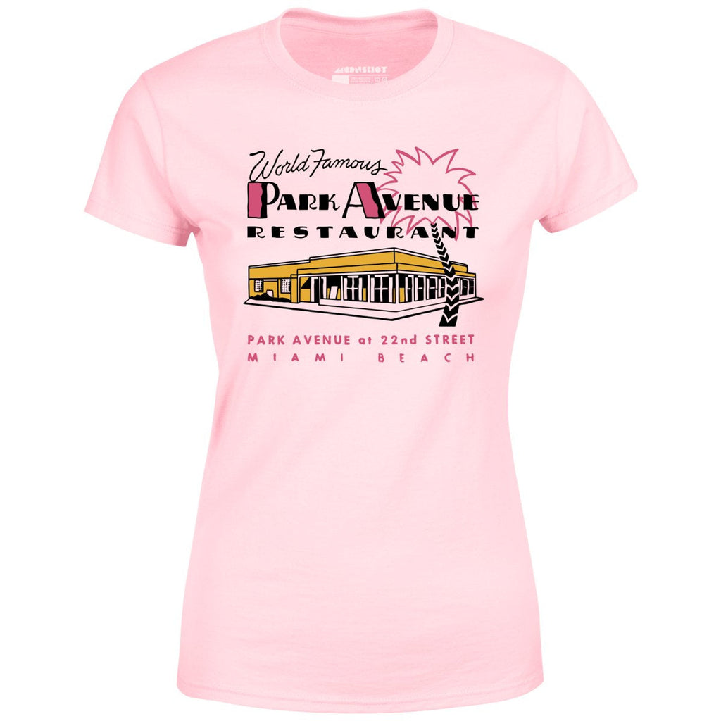 Park Avenue - Miami Beach, FL - Vintage Restaurant - Women's