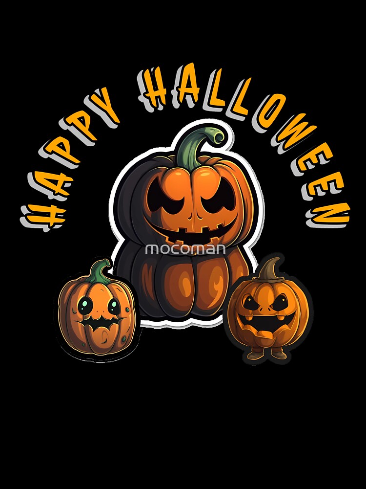 Jack-O-Lantern Happy Halloween by My Team Designs