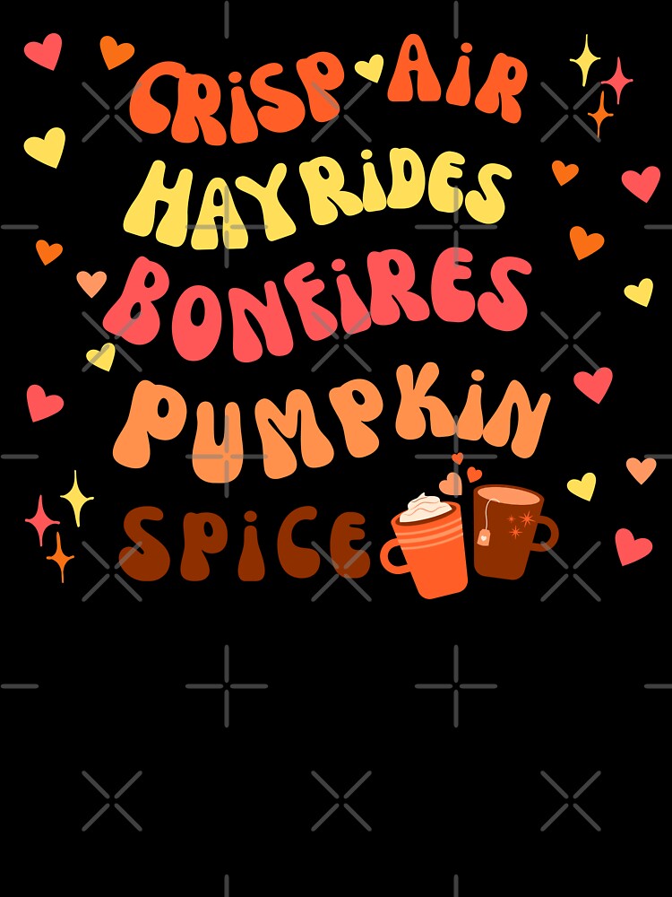 Dark Autumn Vibes, Crisp Air, Hayrides, Pumpkin Spice by Largerterritory