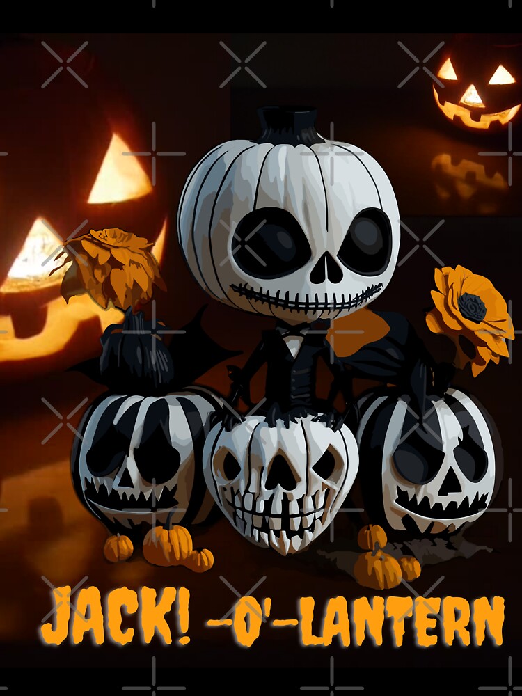 Pumpkin Spice & Everything Nice: Jack-O'-Lantern T-Shirt Designs by GroovyFusion