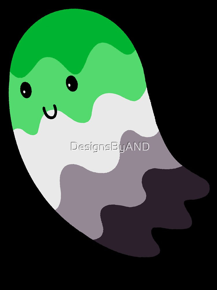 Aromantic Pride Ghost by DesignsByAND