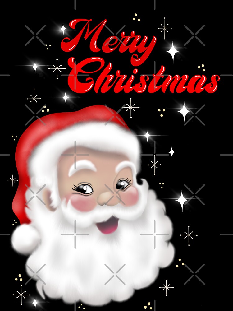 Retro father christmas by Manxcraft