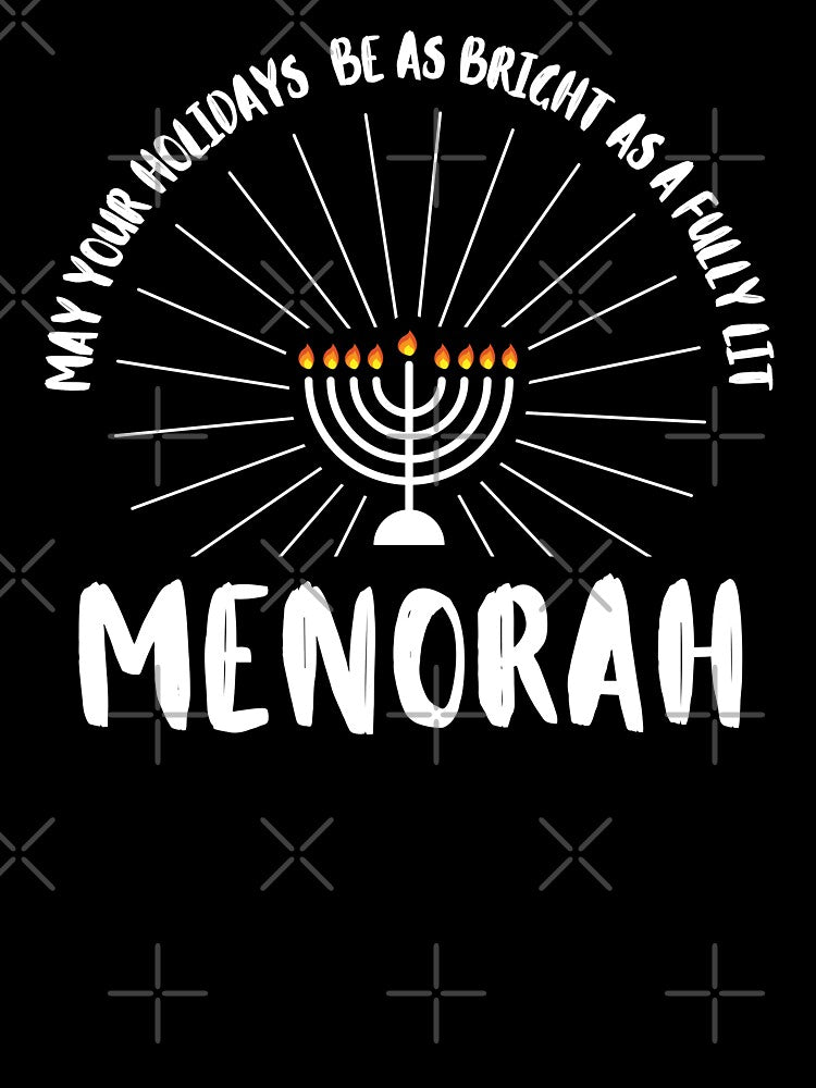 may your holidays be as bright as a fully lit menorah funny hanukkah 2021 by happinestSHOP