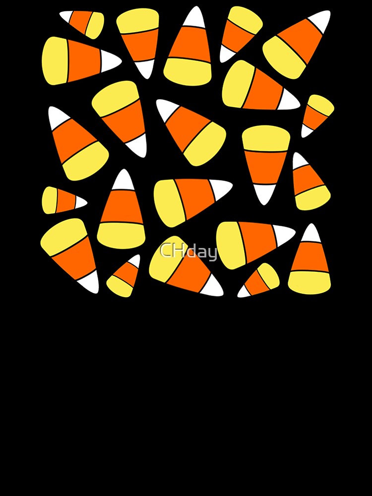 Candy Corn Pattern Halloween by CHday