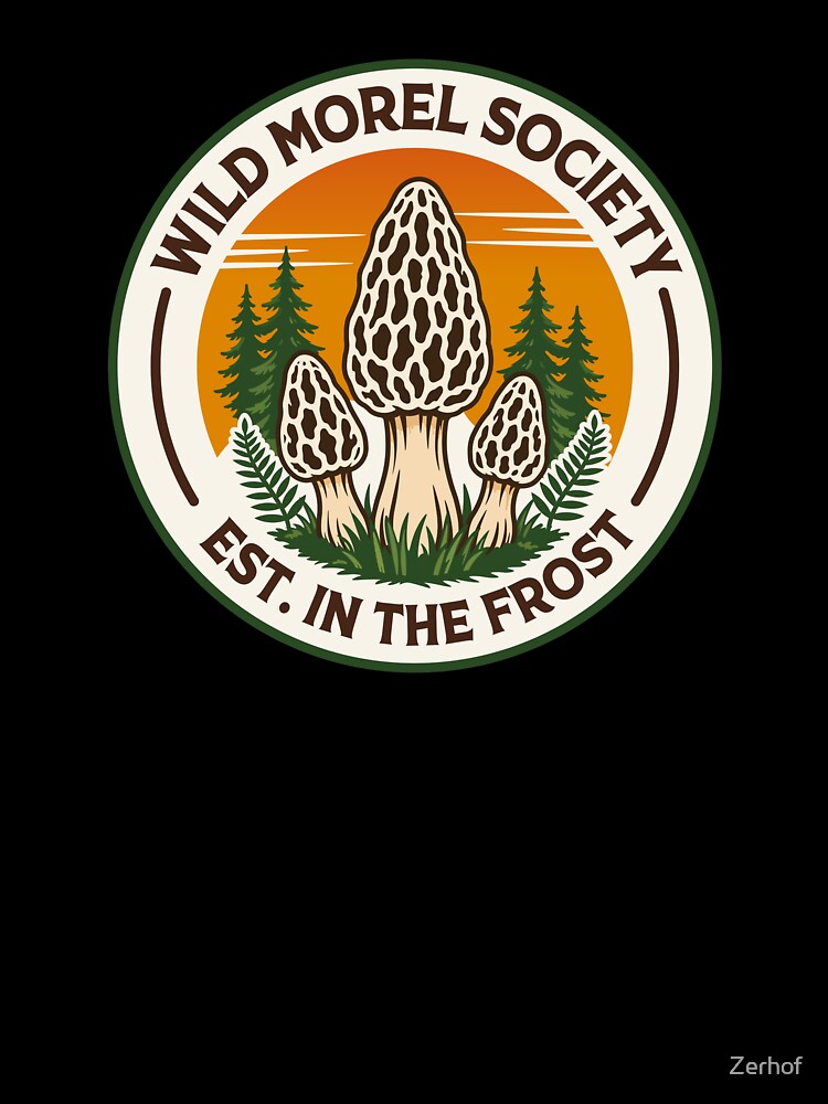 Wild Morel Society | Vintage Mushroom Hunting by Zerhof