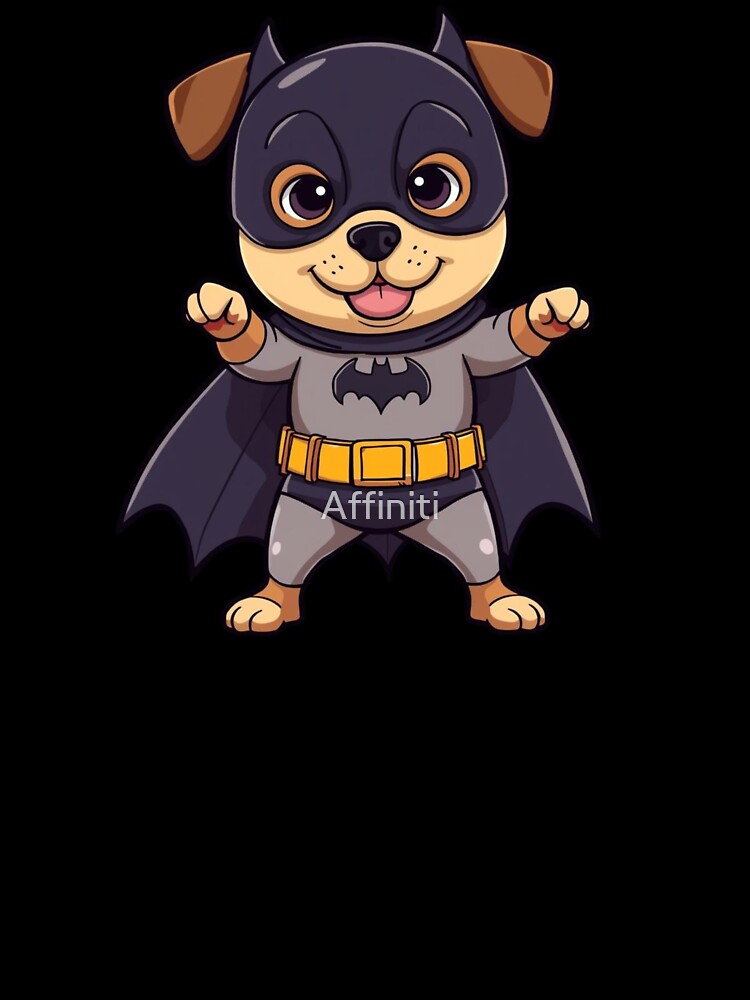 Dog in bat costume by Affiniti