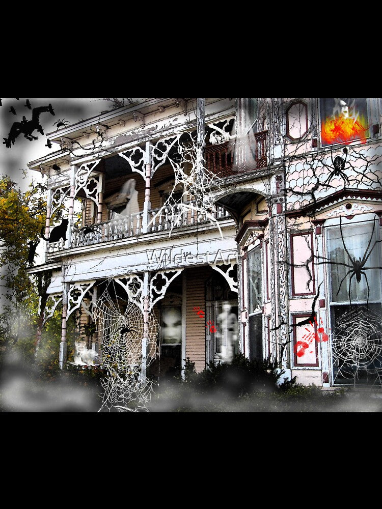 Haunted House by WildestArt