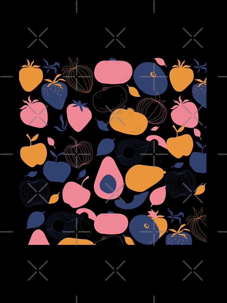autumn,Fall Halloween Fruits  decorative pattern by lucky-fern