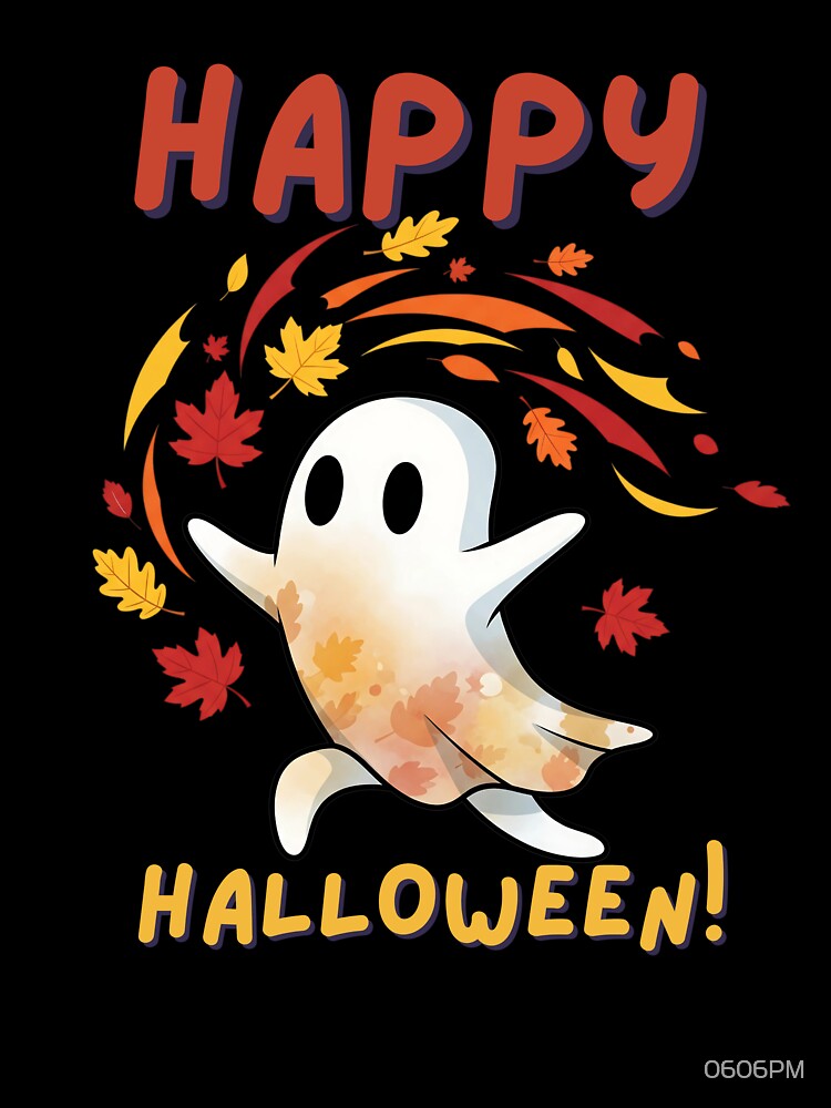 Cute Ghost Autumn Halloween by 0606PM